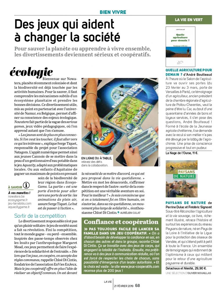 La Vie Jeux écolo Solidaires Page 0001