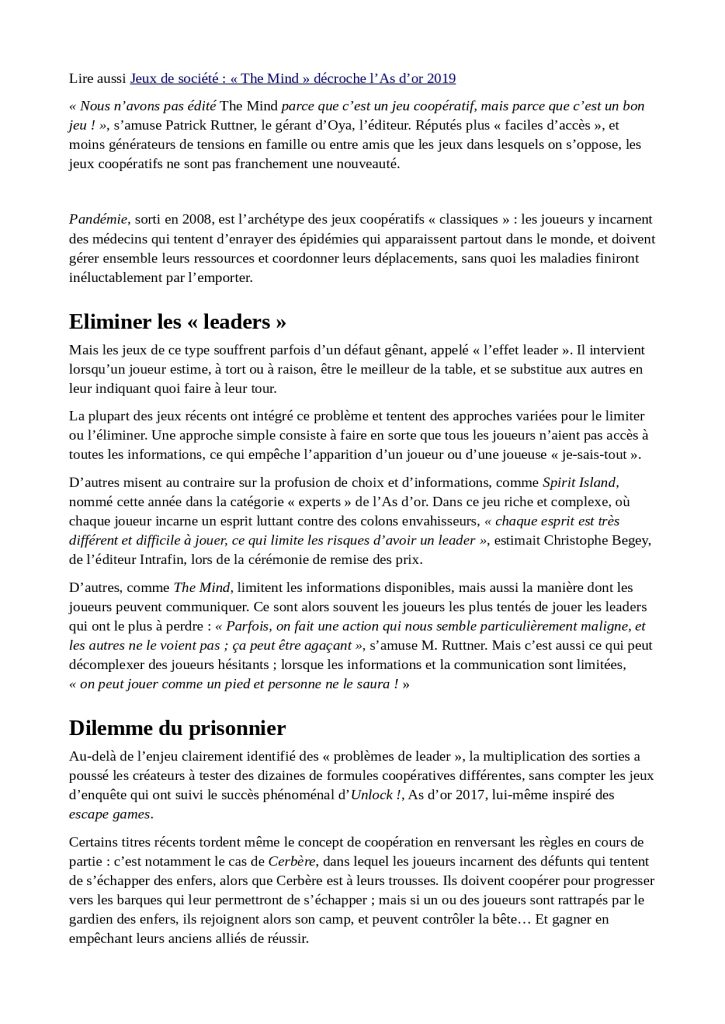 Article Le Grand Essor Des Jeux De Société Coopératifs Page 0002